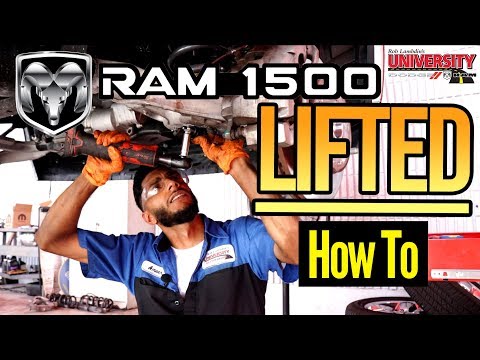 MaxTrac 7-in Suspension Lift Kit on 2015 Ram 1500 | Installation | University Dodge | Davie, FL
