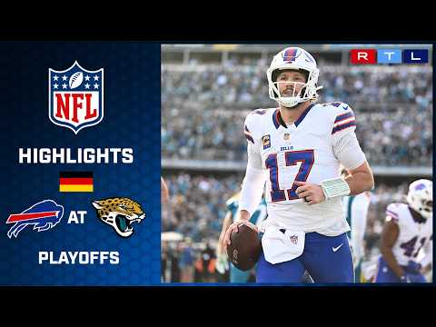 Buffalo Bills at Jacksonville Jaguars| 🇩🇪 NFL-Playoffs-Highlights | RTL Sport