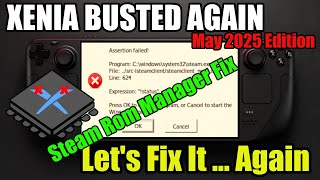 Steam Deck: Fix Xenia (again) Running Under EmuDeck - SRM Edition