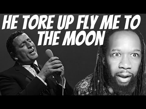 TONY BENNETT Fly me to the moon UNPLUGGED REACTION- Left Speechless! First time hearing