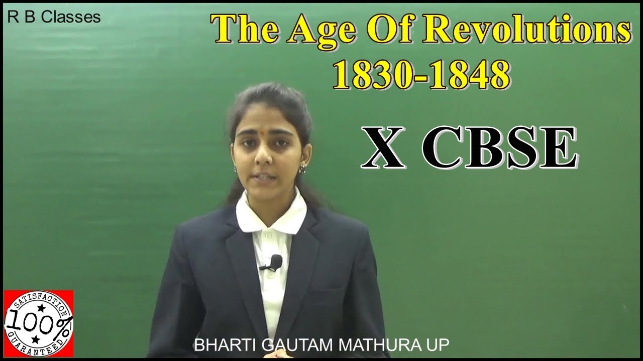 The Rise of Nationalism In Europe,The Age Of Revolutions 1830-1848 Class 10 SST 2019 Q4
