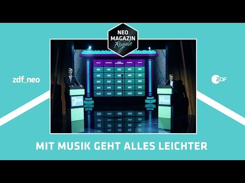 Mit Musik geht alles leichter [Extended Version] | NEO MAGAZIN ROYALE mit Jan Böhmermann - ZDFneo
