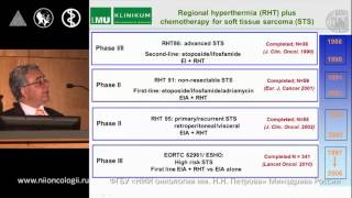 Hyperthermia in combination with chemotherapy for patient with soft tissue sarcoma