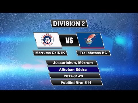 Mörrums GoIS IK vs Trollhättans HC - Highlights, Alltvåan