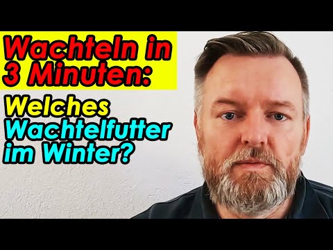 Was füttert man Wachteln im Winter? #Wachtelnin3Minuten erklärt von der Wachtelfarm Hettstedt