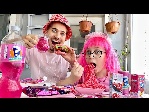 24 SAAT HER ŞEY TEK RENK PEMBE!