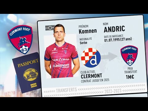 L'analyse du scout de L'Équipe du Soir : Komnen Andric (Clermont)