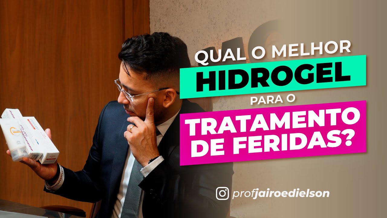 Qual o melhor hidrogel para o tratamento de feridas?