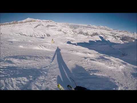 Il Muro di porta Vescovo ad Arabba (Bl)