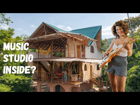 Famous Musician BUILT an OFF GRID home in INTENTIONAL COMMUNITY - FULL TOUR with Cyrille Aimée