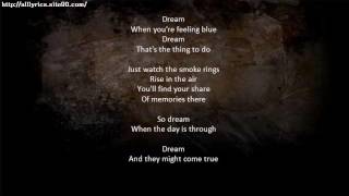 DIANA KRALL Dream Lyrics