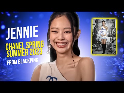 JENNIE 김제니 at the CHANEL Spring Summer 2023 Ready to Wear Show — CHANEL Shows