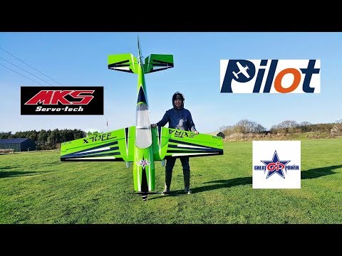 DEANO - FLIGHT TEST ON A PILOT RC EXTRA 330LX 103" - GP 123cc FLAT TWIN - 2018