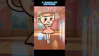 TUM TUM TUM SAHUR | BAILARINA CAPUCHINA E SUA TURMA #musicainfantil #tumtum #shorts #trendingshorts