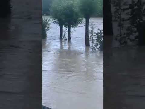 Inundatii in satul Schitu (Frumoasa), comuna Balcani  - judetul Bacau - 22 iunie 2020