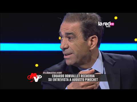 Eduardo Bonvallet recuerda su entrevista a Augusto Pinochet