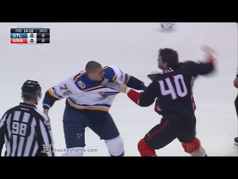 Ryan Reaves vs Jared Boll