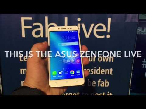 Asus Zenfone Live Hands-On