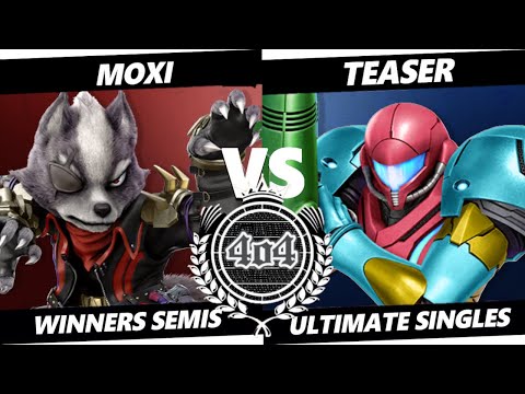 4o4 Smash Night 93 - fc| moxi (Wolf) vs Teaser (Samus) - Winners Semi-Final