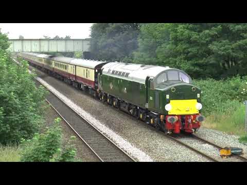 40013 "The Bristol Forty" Thrashing on North Wales line 01/07/21
