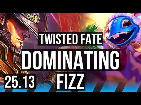 TWISTED FATE vs FIZZ (MID) | 7/2/14, Dominating | KR Grandmaster | 25.13