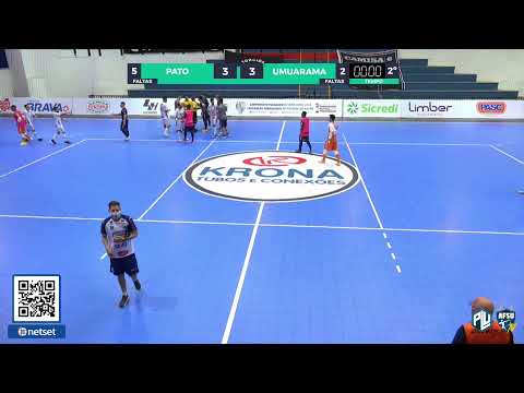 PATO FUTSAL X UMUARAMA -  CAMPEONATO PARANAENSE DE FUTSAL SERIE OURO 2021.