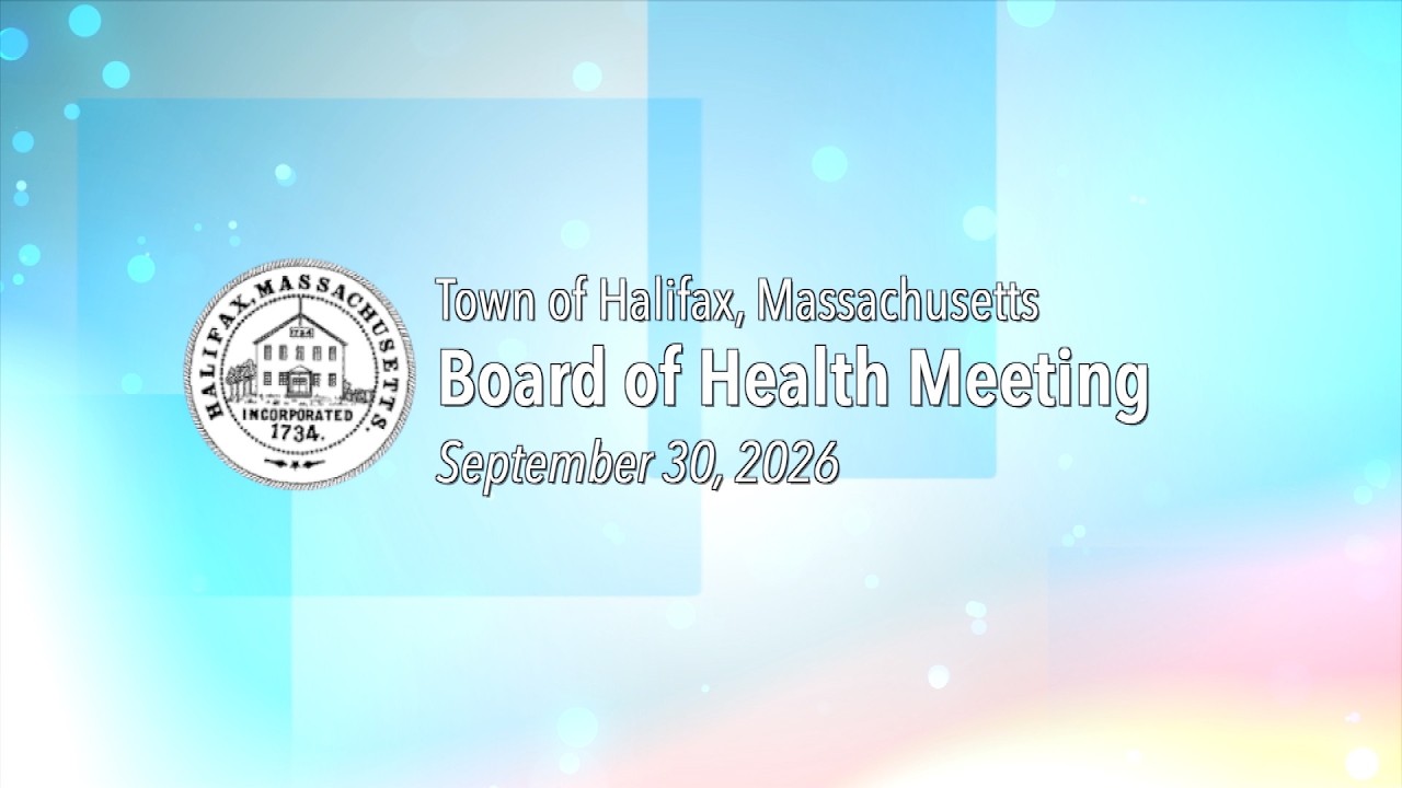 From the Board of Health
