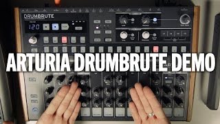 Arturia DrumBrute Analog Drum Machine Demo