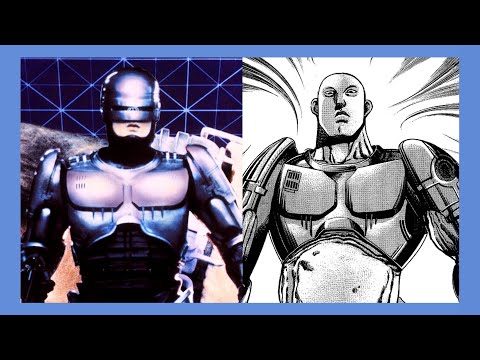 Robocop References in Riki-Oh Manga