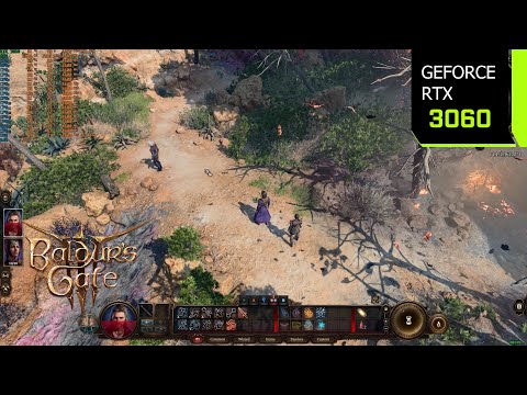 Baldur's Gate 3 | RTX 3060 1080p, 1440p, 4K DLAA/DLSS 3.1 Quality | i7 10700F | PC Performance