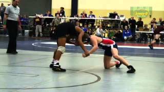 120 LBS - 3rd - Maolu Woiwor (Apple Valley) vs. Trevor Westerlund (Albert Lea)