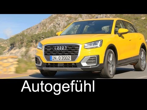 The new Audi Q2 interior/exterior performance + driving - Autogefühl