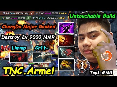 Your TOP1 MMR TNC.Armel [Tinker] 200IQ Build vs Cr1t Limmp Chengdu Major Ranked Dota 2 pro Gameplay