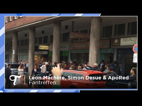Exklusiv: ApoRed, Leon Machère & Simon Desue Fantreffen in Hamburg