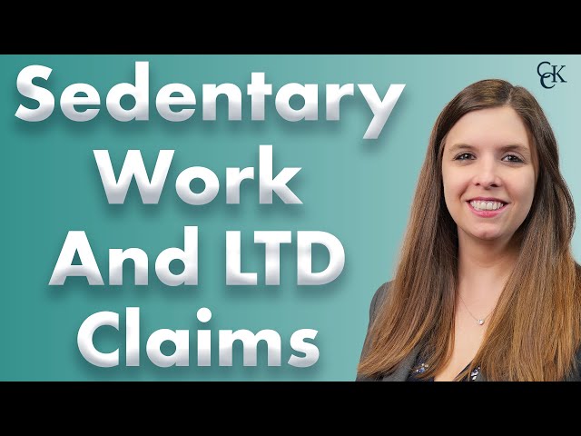 Sedentary Work and Long-Term Disability