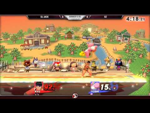 VS Weekly 1/7/16 - Winners R3 - DJ Jack (Ryu) vs. OZ (Yoshi) - Smash 4