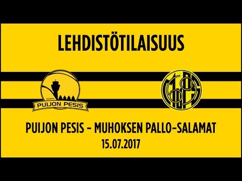 15.07.2017 Lehdistötilaisuus Puijon Pesis - Muhoksen Pallo-Salamat