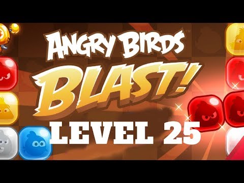 ANGRY BIRDS BLAST LEVEL 25