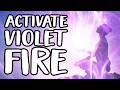 Violet Flame Meditation Instant Energy Shift