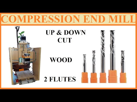 CNC MILLING MACHINE BUILD PART 49 - COMPRESSION WOOD END MILL UP AND DOWN CUT UNBOXING