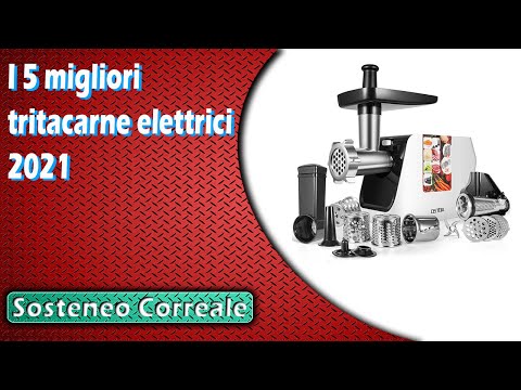 I 5 migliori tritacarne elettrici 2021