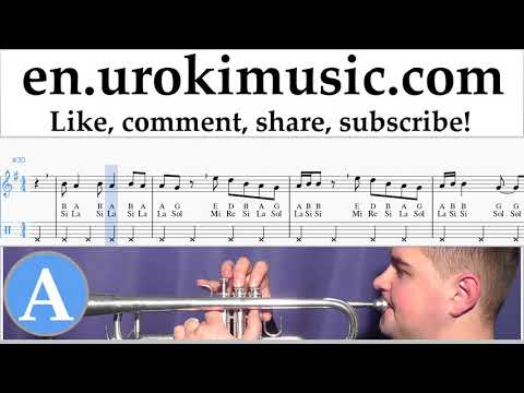 How to Play Trumpet Marshmello ft. Bastille - Happier Tabs um-i352