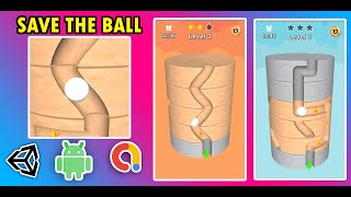 Save the Ball 3D Game Unity Source Code video preview