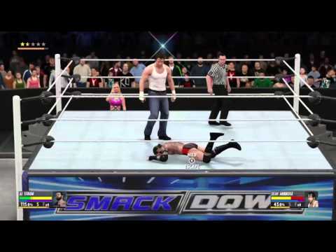 (AJ Storm Career) WWE 2k16 pt.37