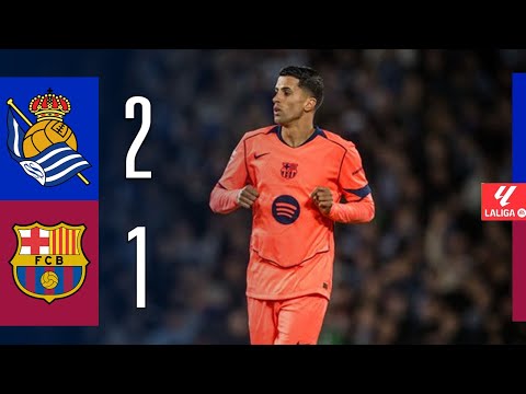 Real Sociedad contre Barcelone 2-1 RÉSUMÉ ET BUTS | LaLiga 2026