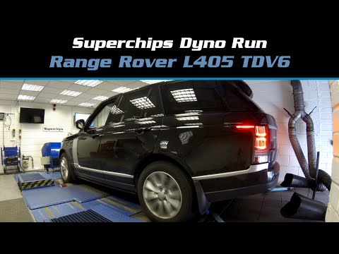 Superchips Dyno Run: Range Rover TDV6 260PS EU6