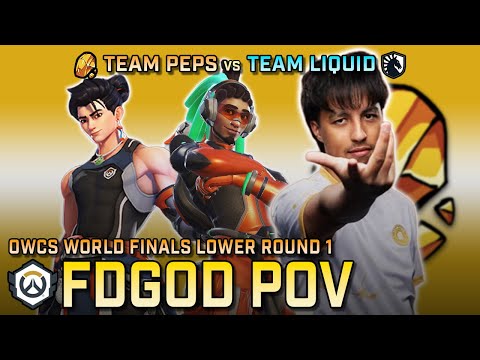 [ FDGod ] CRAZY Lucio Play | Team Peps vs Team Liquid | OWCS World Finals Lower Round 1