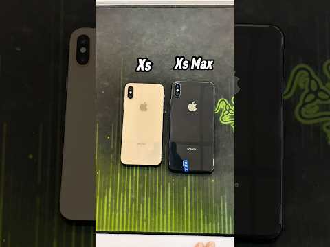 iPhone Xs Vs iPhone Xs Max || Reboot Test! #shorts