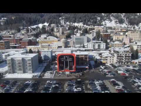 Von Davos zum Jakobshorn in 30 Sekunden (real 3 min)