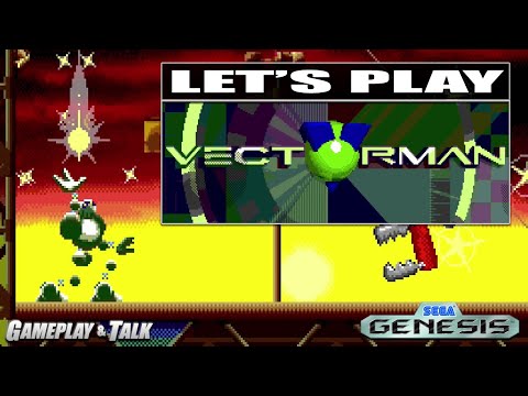 Vectorman Full Playthrough (Sega Genesis) | Let's Play #375 - Better Than Last Time!